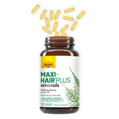 Nutrition supplement bottle on a clean product photo setup