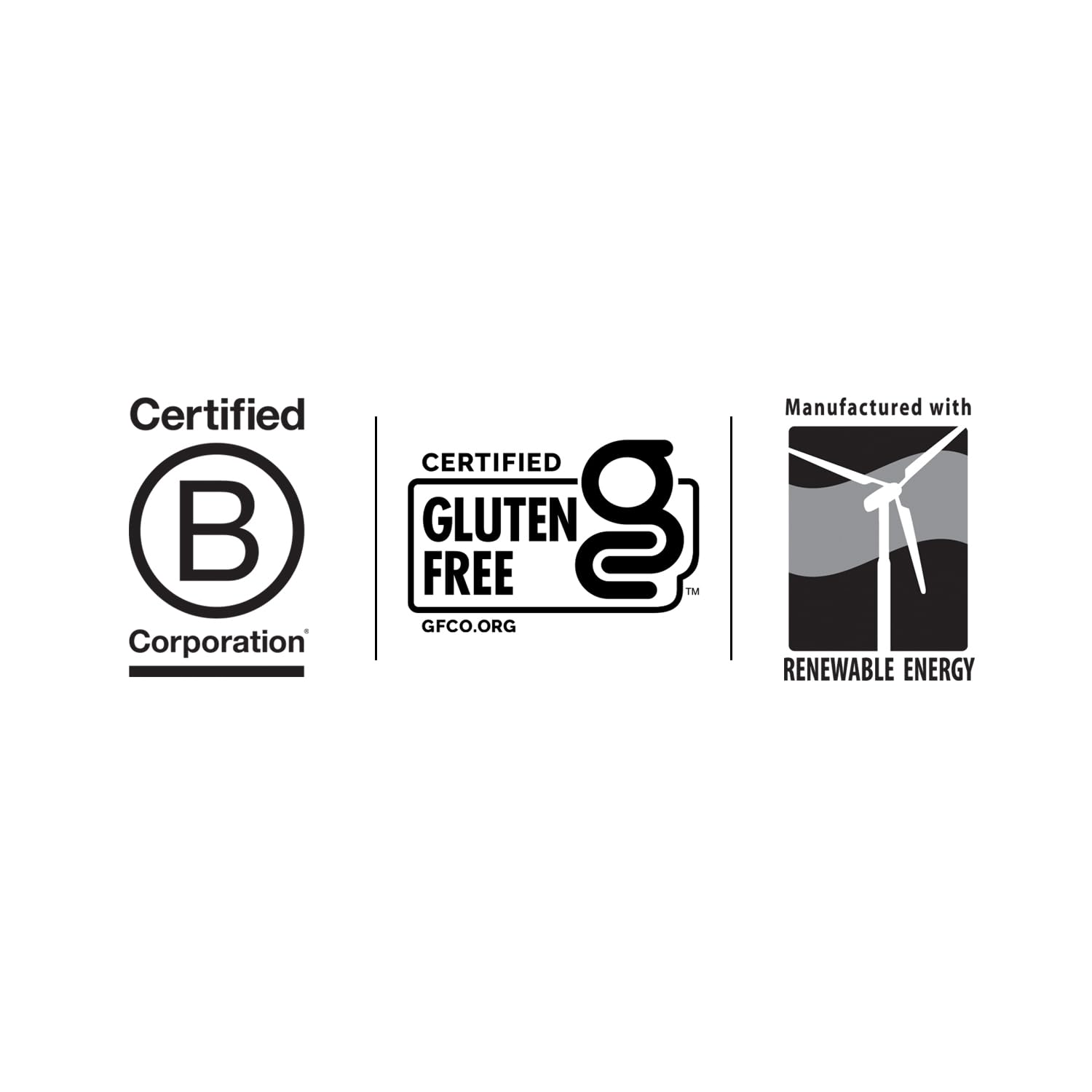 GFCO gluten-free certification on packaging