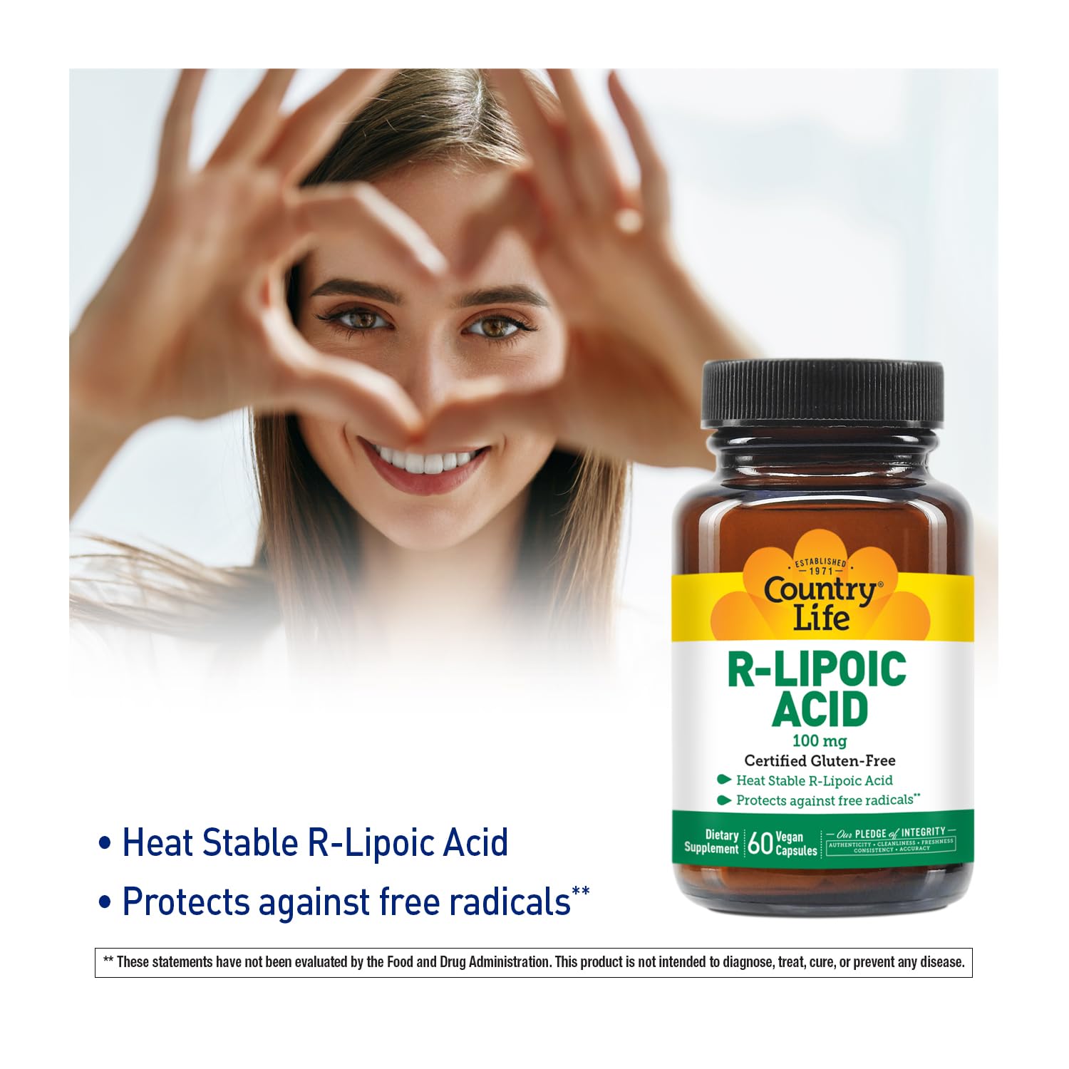 R-Alpha Lipoic Acid Complex 300mg capsules