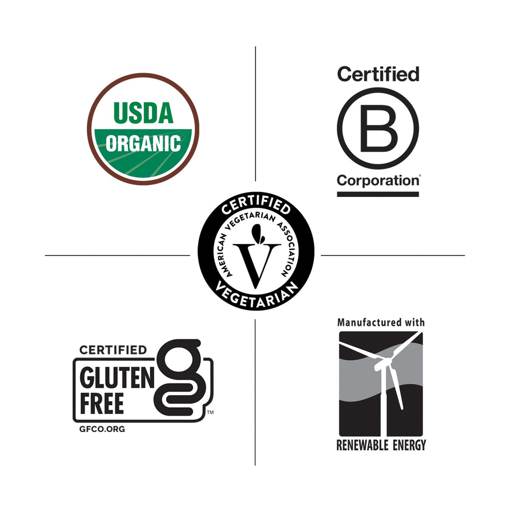 USDA Organic seal on the Country Life Realfood Organics Womens Multivitamin label