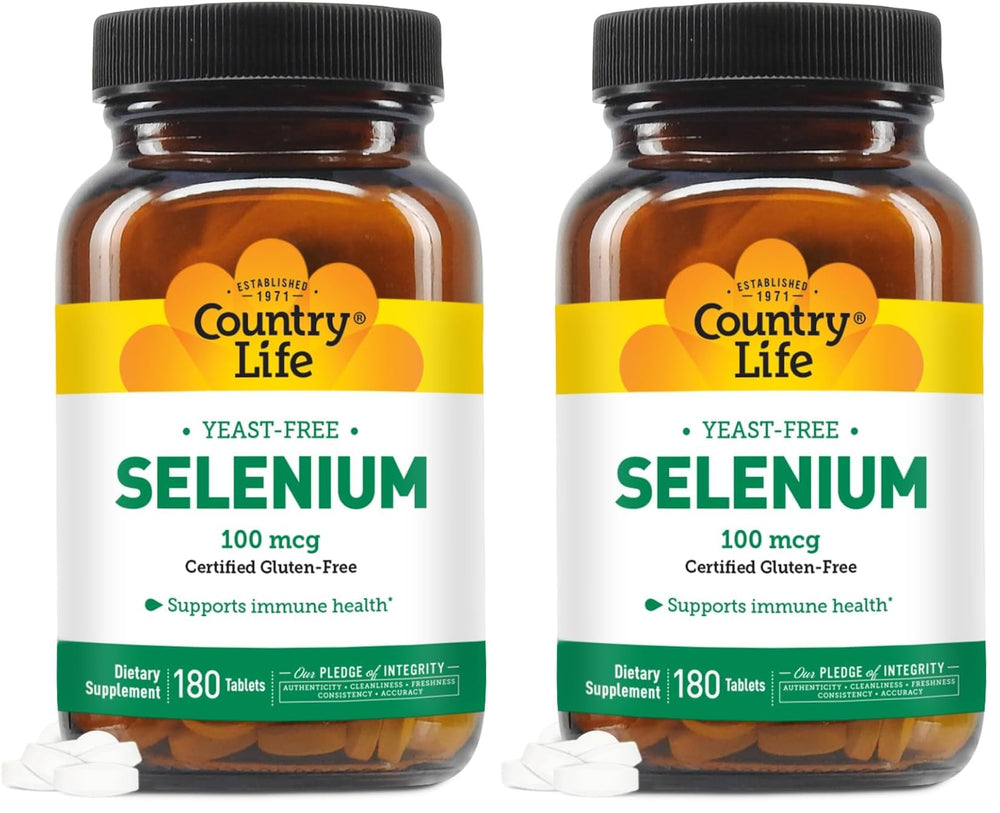 Country Life Selenium bottles - Pack of 2