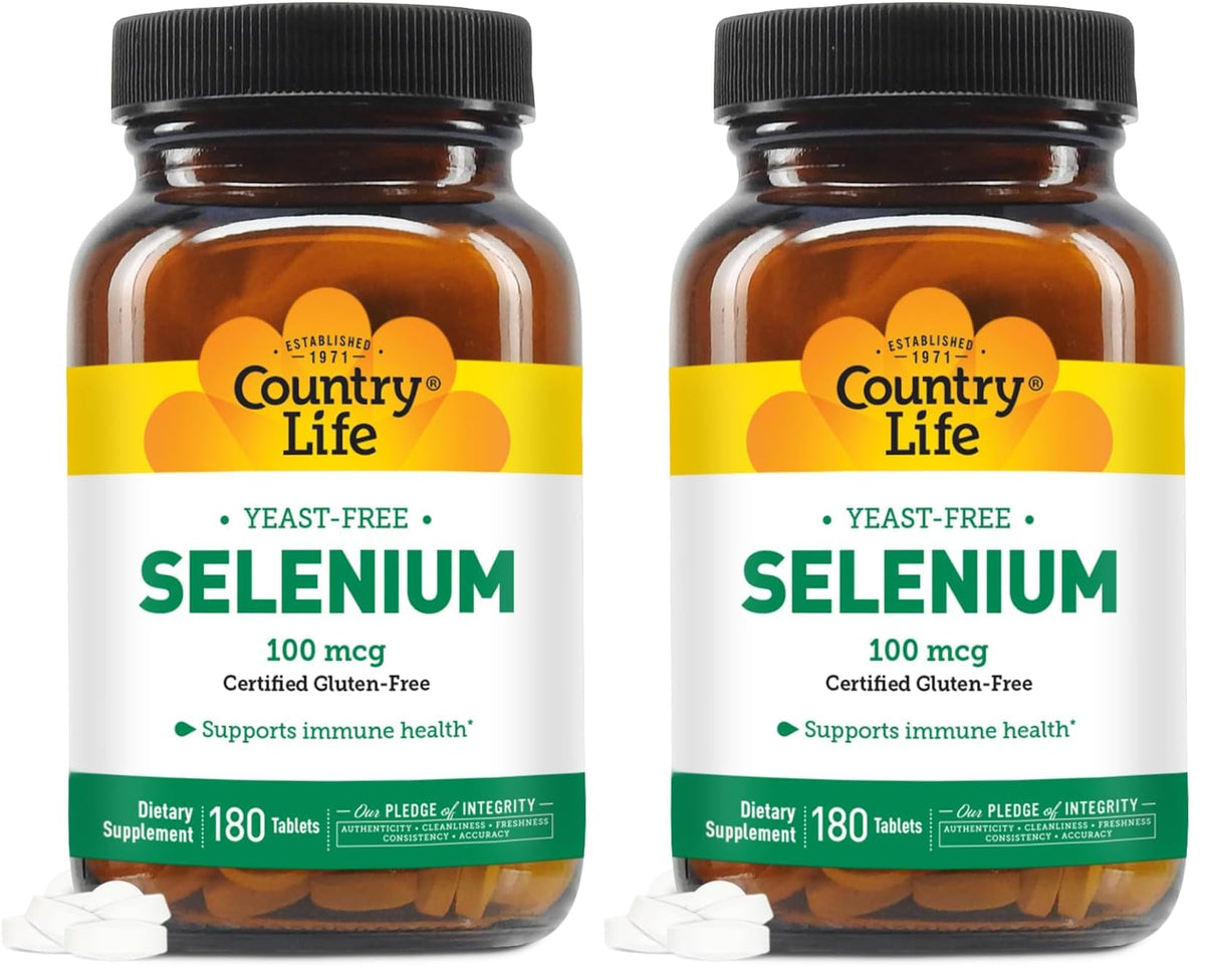 Country Life Selenium bottles - Pack of 2