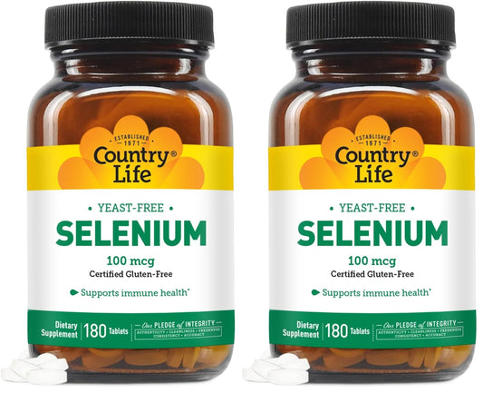 Country Life Selenium bottles - Pack of 2