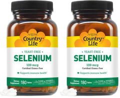 Country Life Selenium bottles - Pack of 2