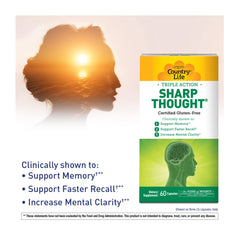 Graphic highlighting Sharp-PS Gold and DHA ingredients