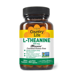 Country Life Suntheanine L-Theanine 60 vegan capsules