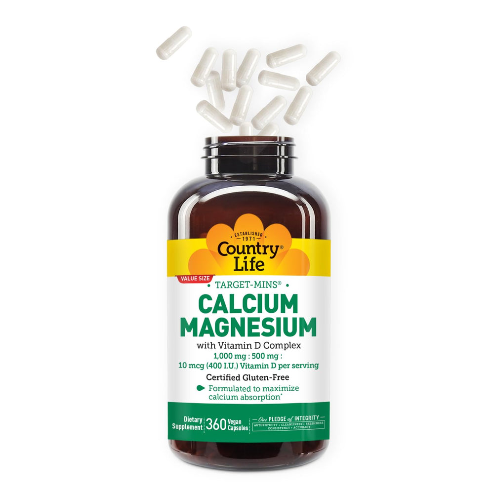360 vegan capsules container by Country Life Target-Mins