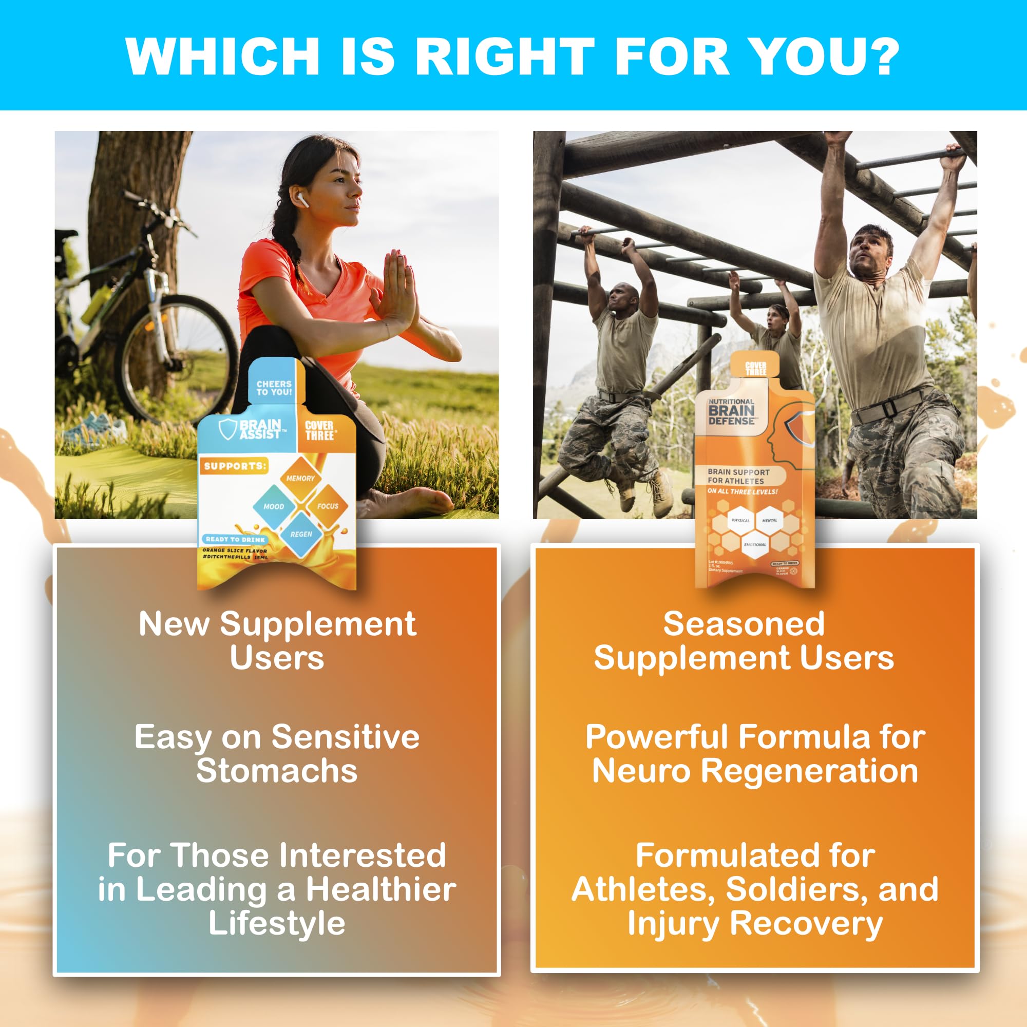 Professional use scene showing Brain Assist as a doctor-formulated brain supplement.