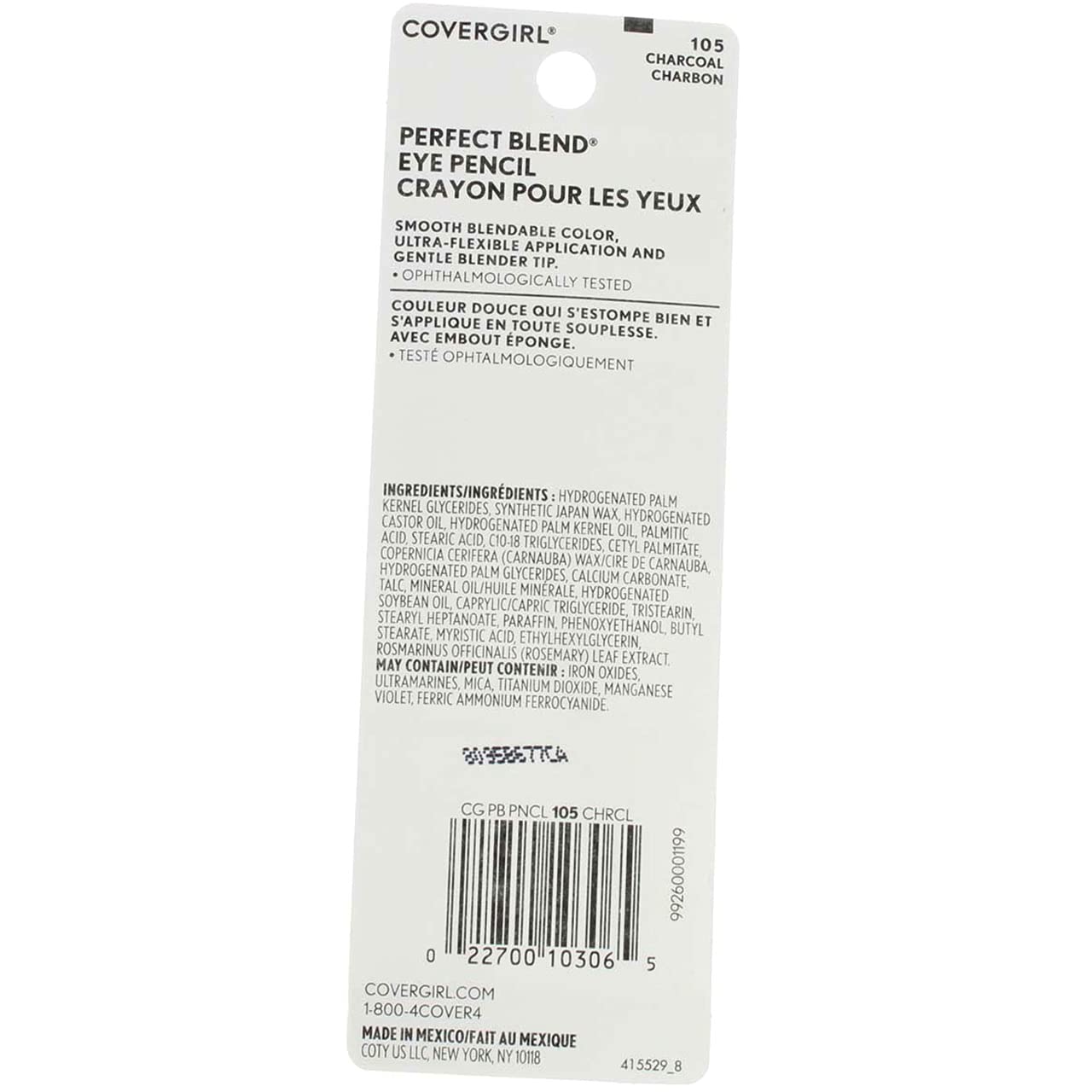 CoverGirl Charcoal pencil for soft smudge edges