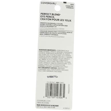 CoverGirl Charcoal pencil closeup shows rich pigment