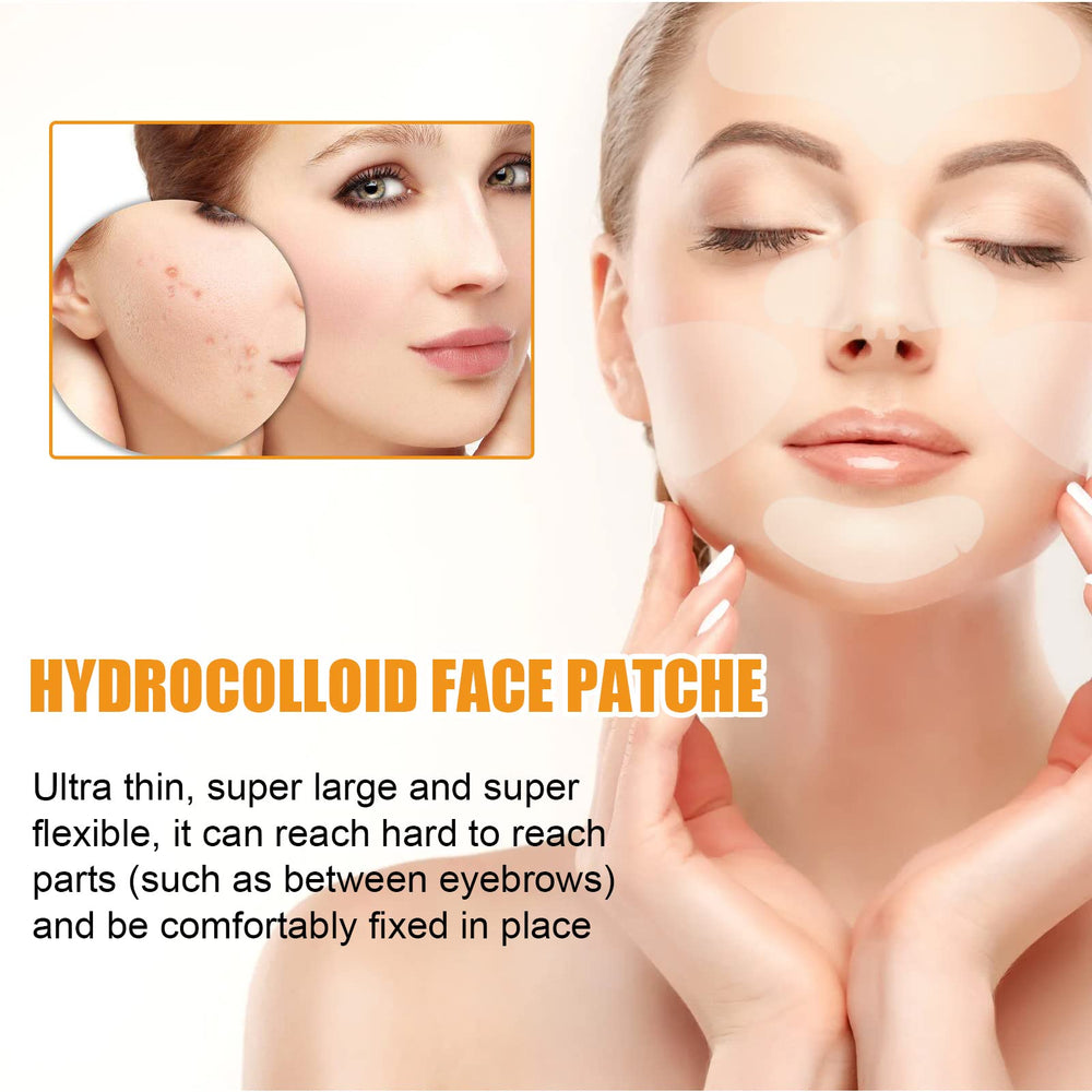 Coweroay full-face patch pack with 20 pieces for comprehensive spot care.