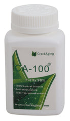 CrackAging CA-100 hero image showing capsules