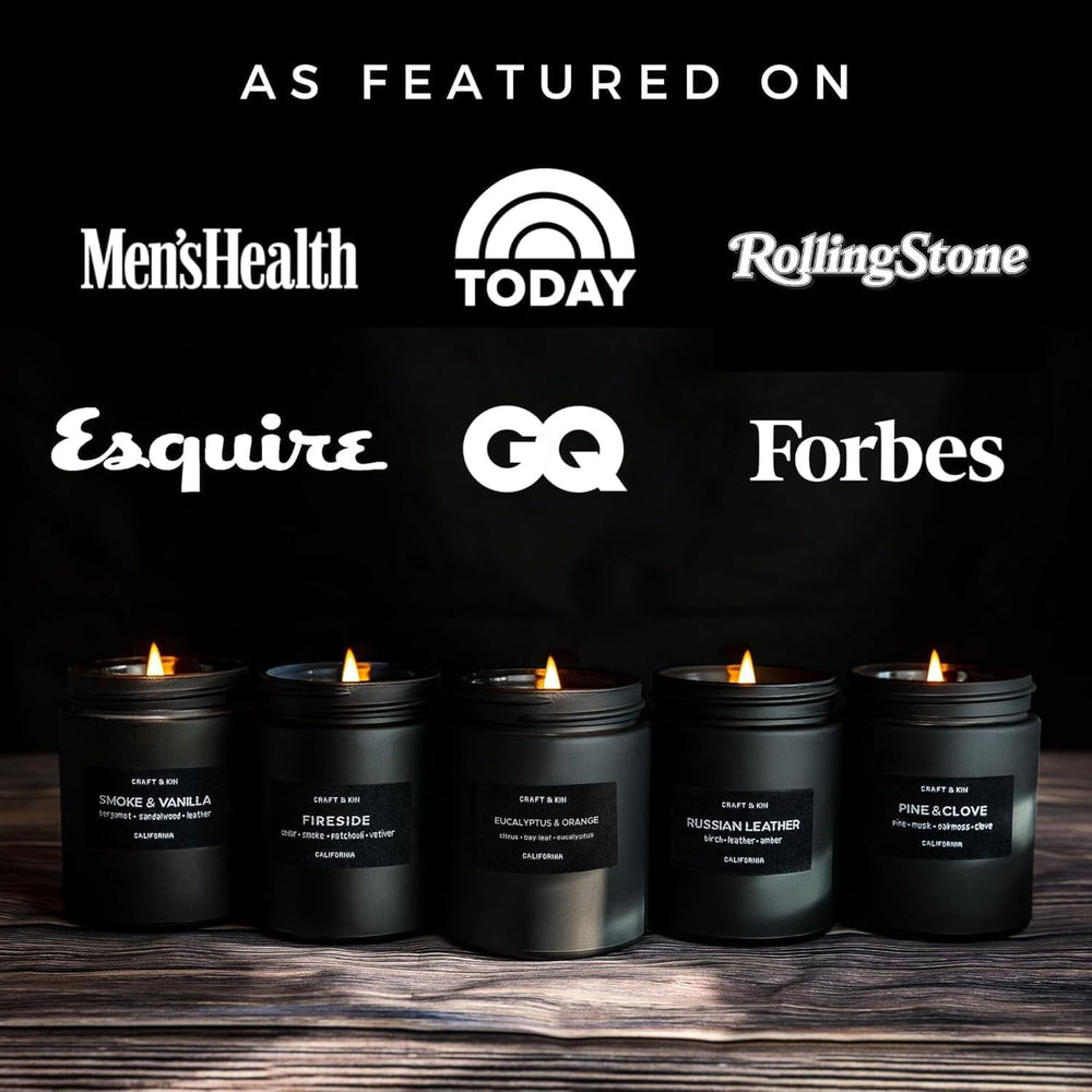 Gift-ready candle suitable for men and women