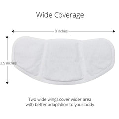 CrampCareH lower abdomen-focused patch helps to warm the area with flexible coverage.