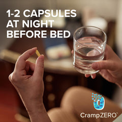 Illustration of fast-acting leg cramp relief