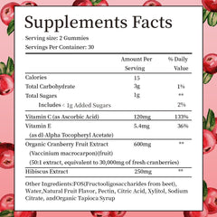 Cranberry extract 50x concentrate