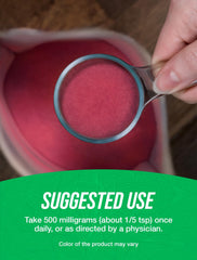 Vegan and gluten-free cranberry extract powder packaging