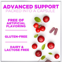 Cranberry supplement packaging showing 60 capsules