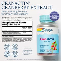 Cranberry supplement with 120 servings