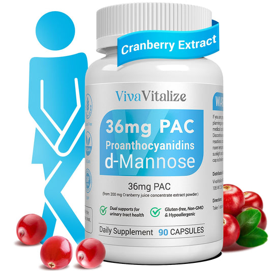 Cranberry supplement for women in 90 capsules
