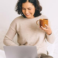 Lifestyle scene with product on a clean countertop