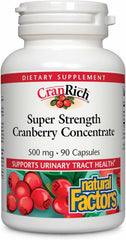 CranRich Cranberry Concentrate bottle label
