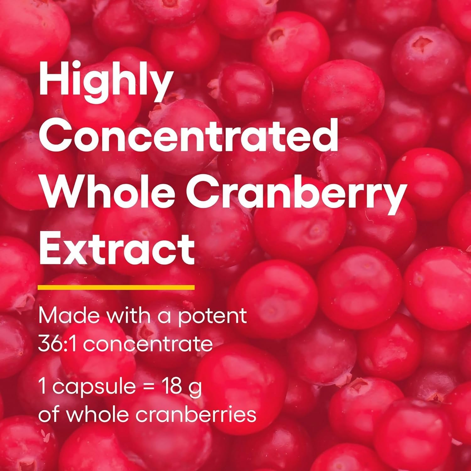 Non-GMO and no sugar/ artificial sweeteners indicators on CranRich packaging