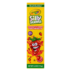 Crayola Silly Scents Strawberry toothpaste packaging