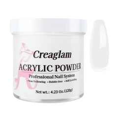 Creaglam acrylic powder 120g no lamp needed for durable nail extensions