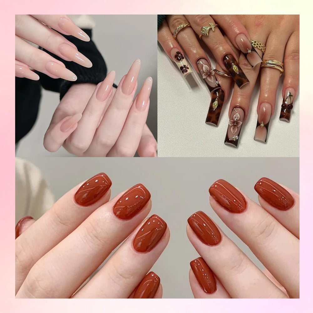 Creaglam air-dry formula for quick, salon-like nails.