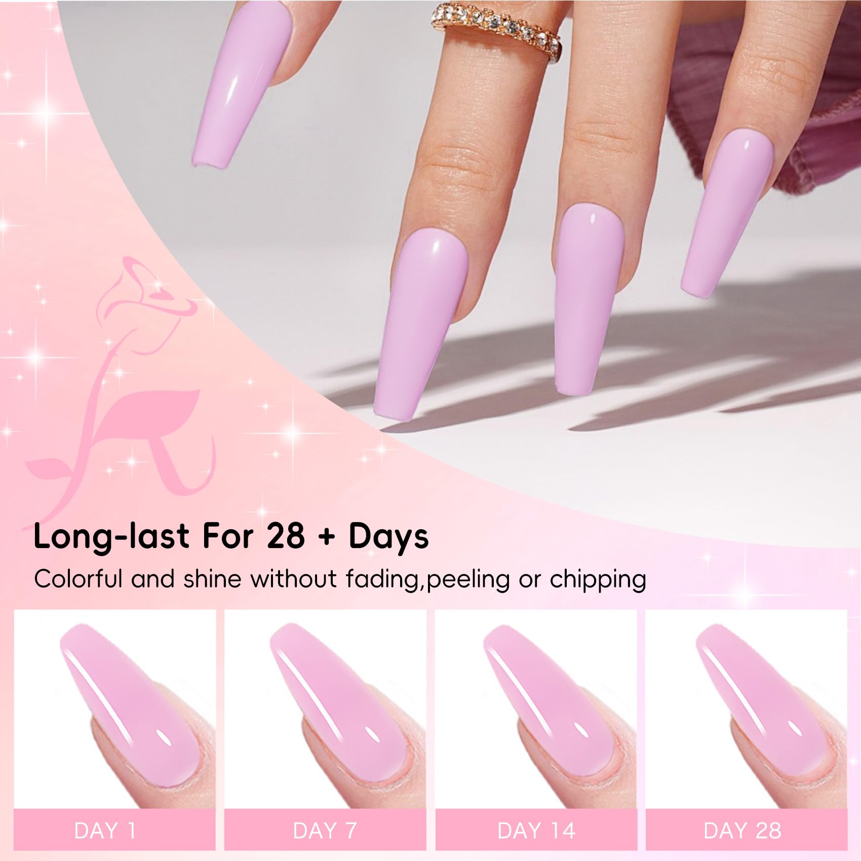 Creaglam compatible with dip powder for versatile manicures.