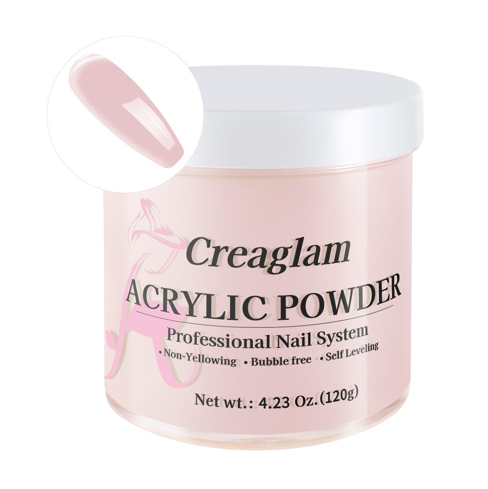 Creaglam packaging-120g provides a compact, store-ready jar for professionals.