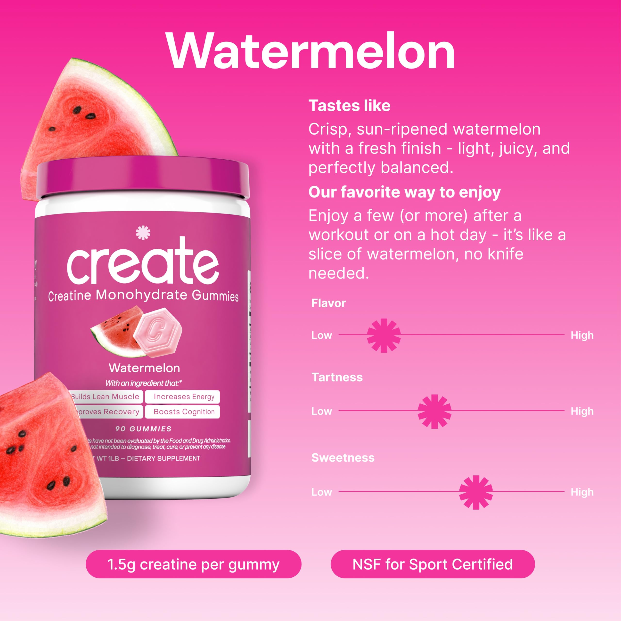 Creapure Creatine Monohydrate label