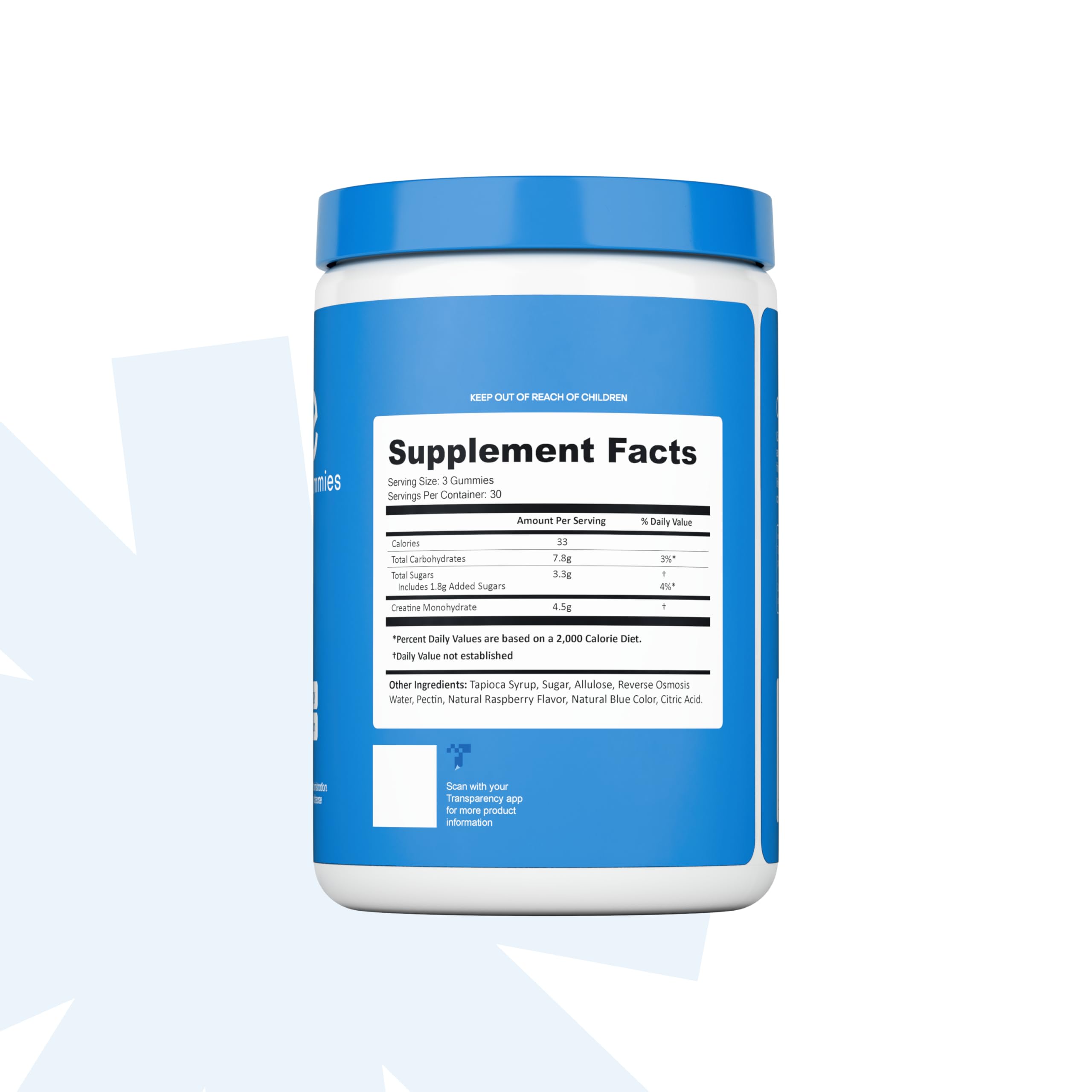 Easy dosing with Create Creatine Monohydrate Gummies, quick daily ritual