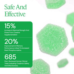 Pack-shot of Create Creatine Monohydrate Gummies for easy storage.