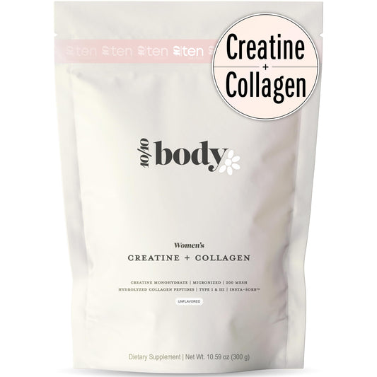 Front label of Creatine + Collagen for Women