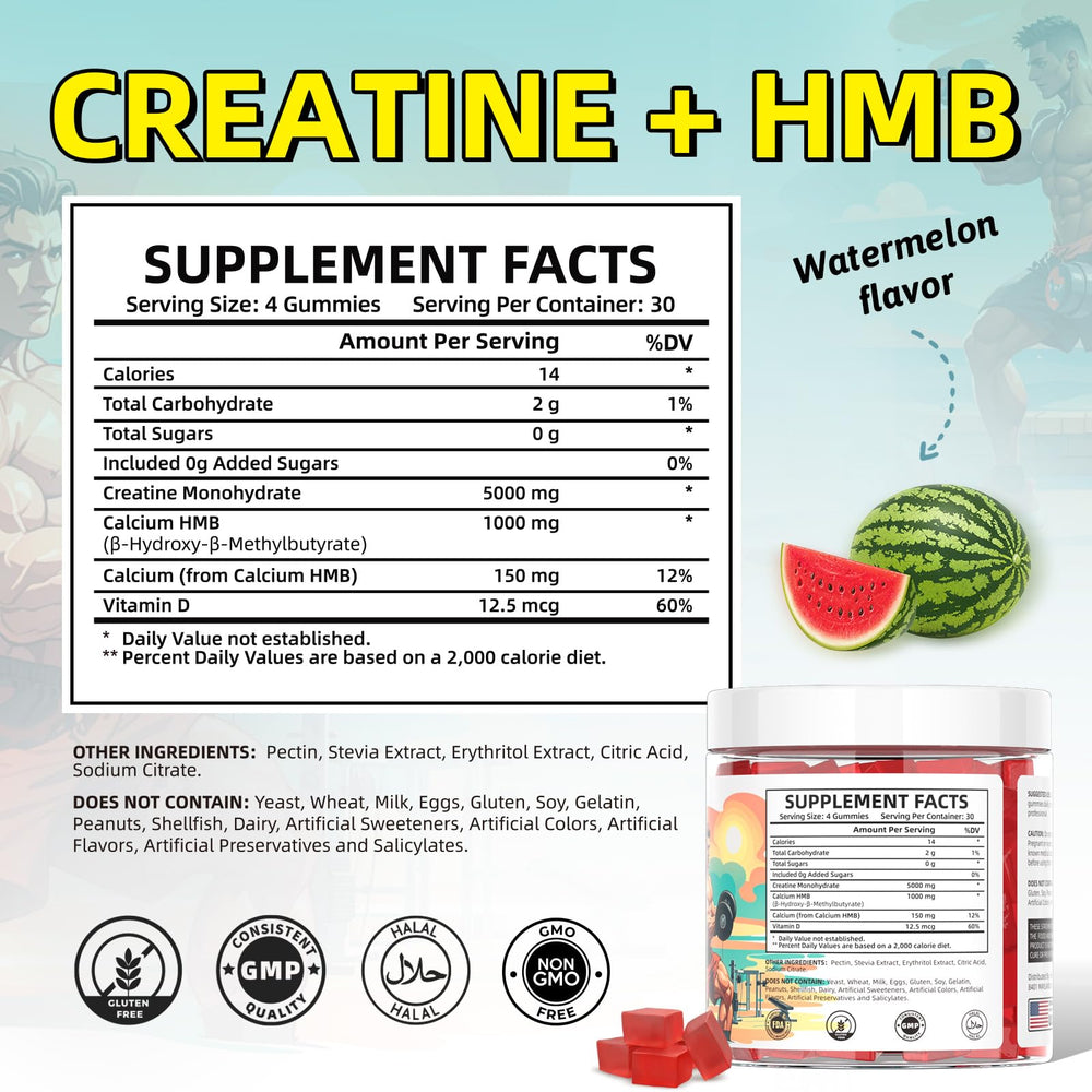 Creatine and HMB for energy and endurance