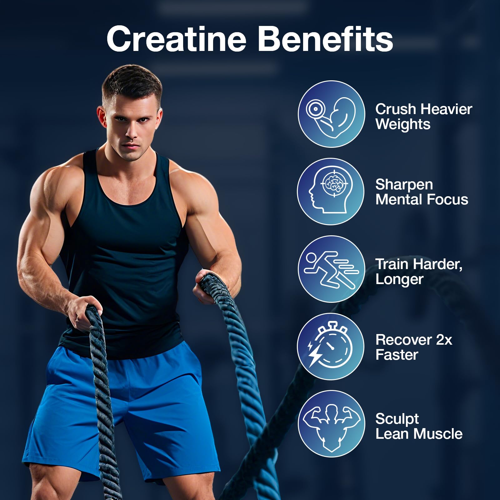 Creatine Gummies packaging front view