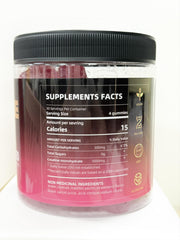 Vegan friendly labeling on Creatine HCL Gummies