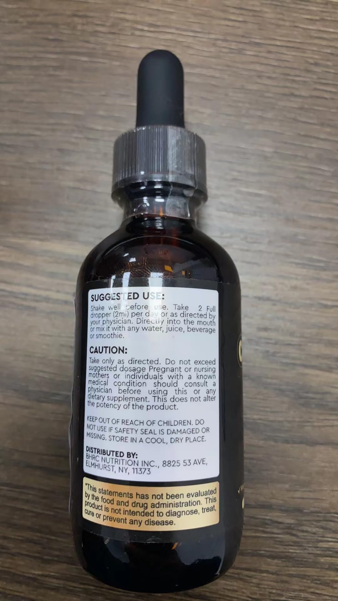2 ml dropper delivering Creatine HCl liquid drops
