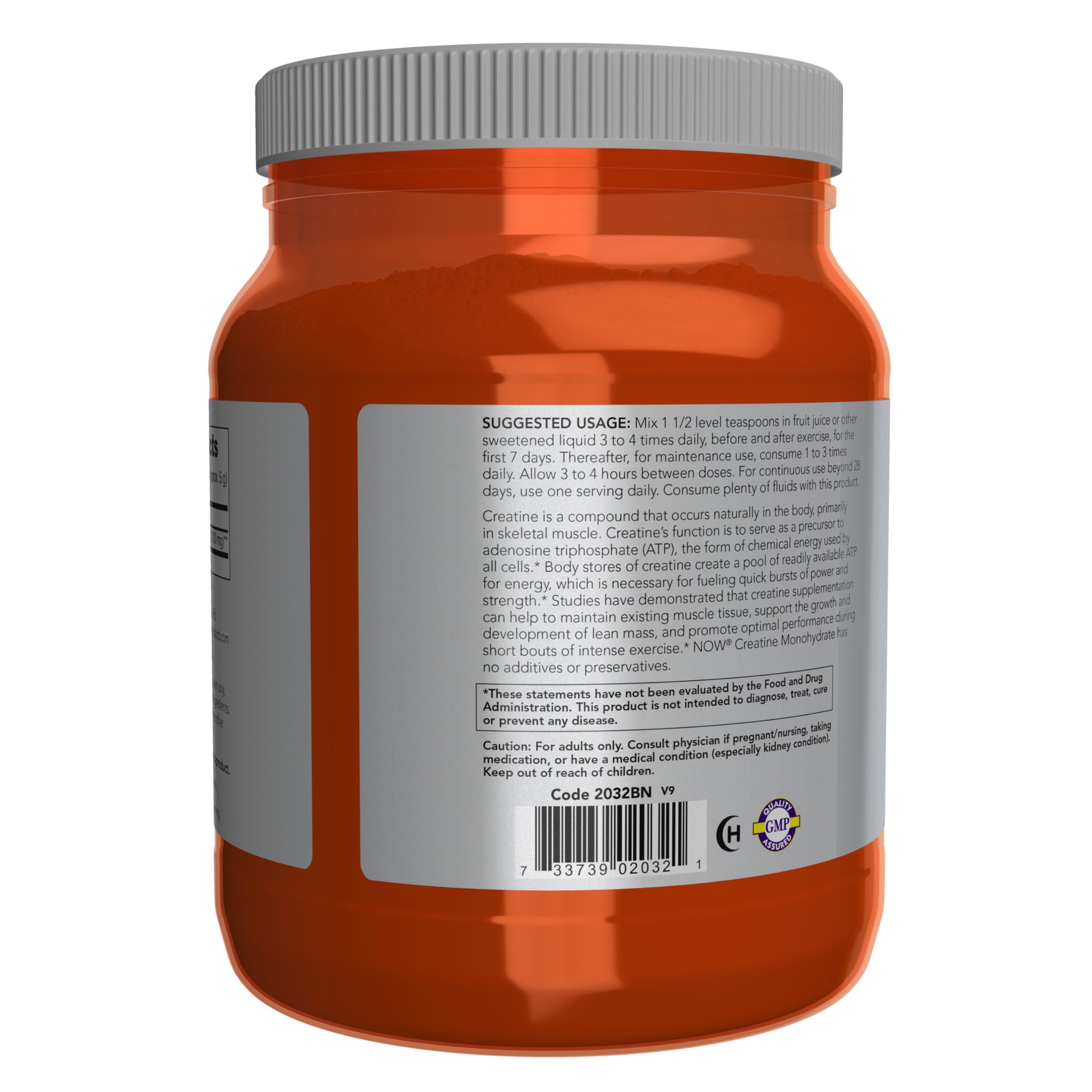 Chemical structure of creatine monohydrate