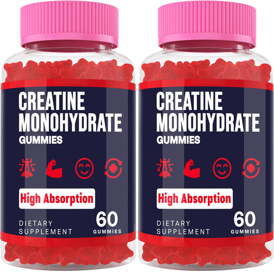 Creatine Monohydrate Gummies bottle - front view