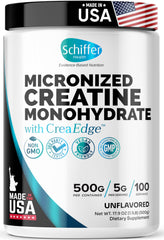 Creatine Monohydrate Powder 500g front view