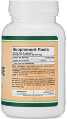 Close-up of Creatine Monohydrate capsules
