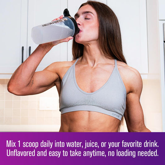 Creatine Monohydrate with Collagen for women's wellness