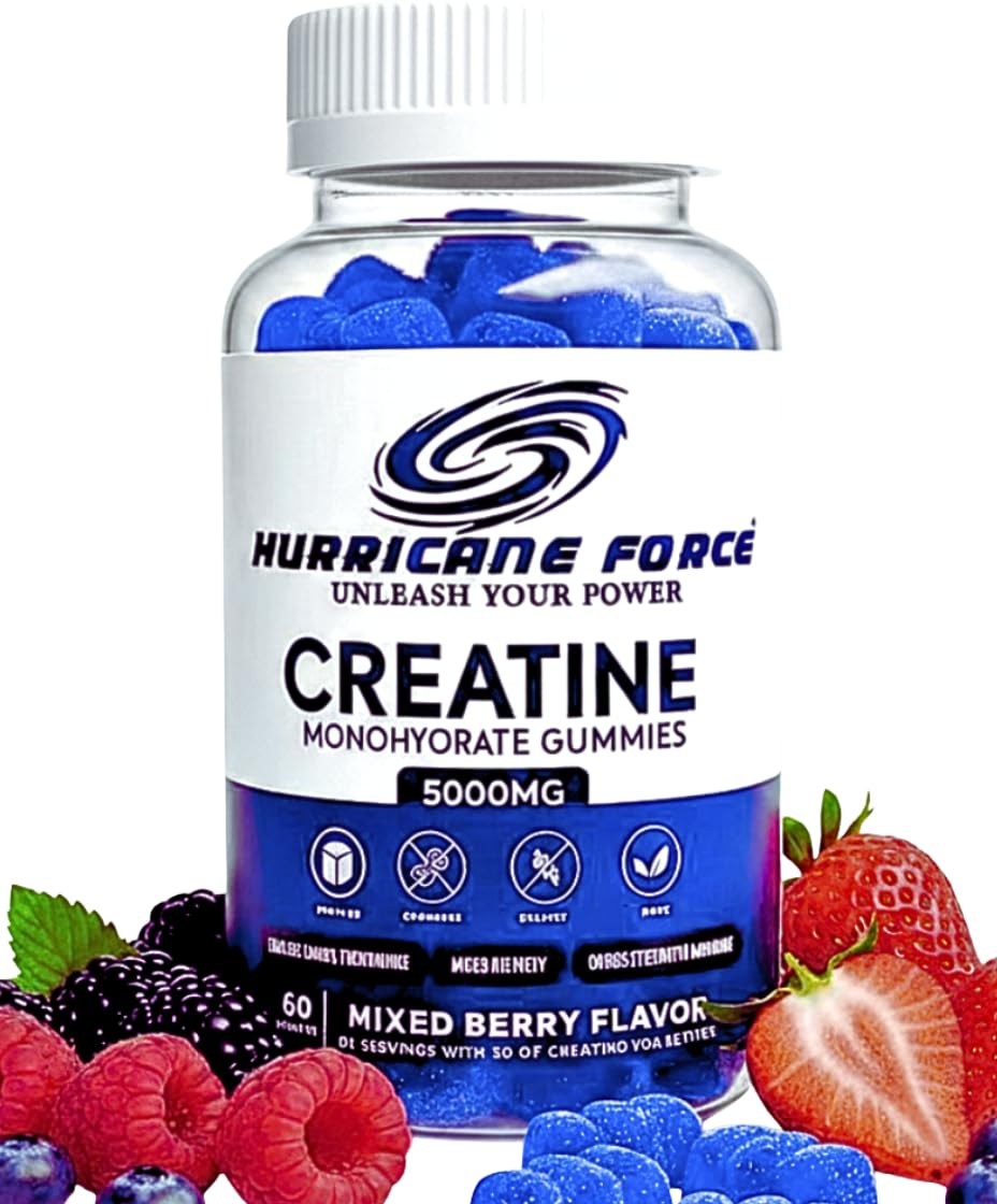 Creatine Monohydrate Gummies bottle front view