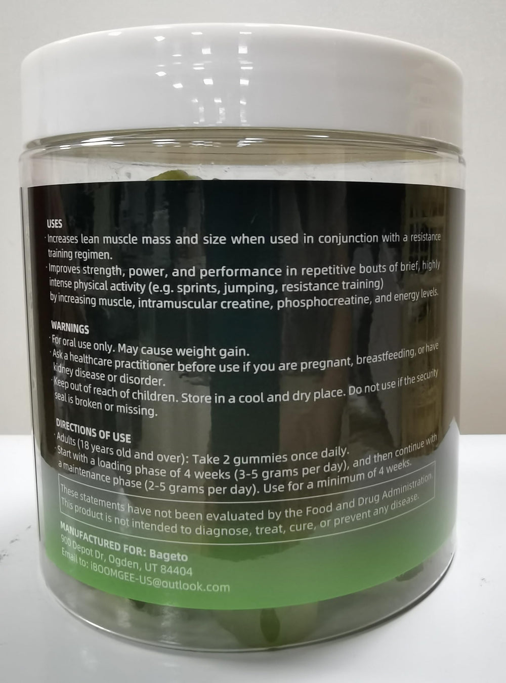 Gummies on-the-go, convenient pre-workout supplement