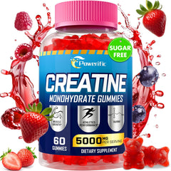 Creatine Monohydrate Gummies bottle front view