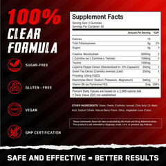 Pre- and post-workout creatine gummies for men and women