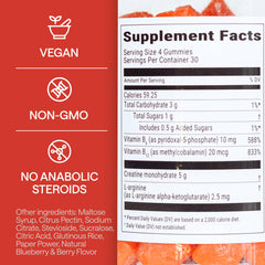 Container with 120-count label and packaging